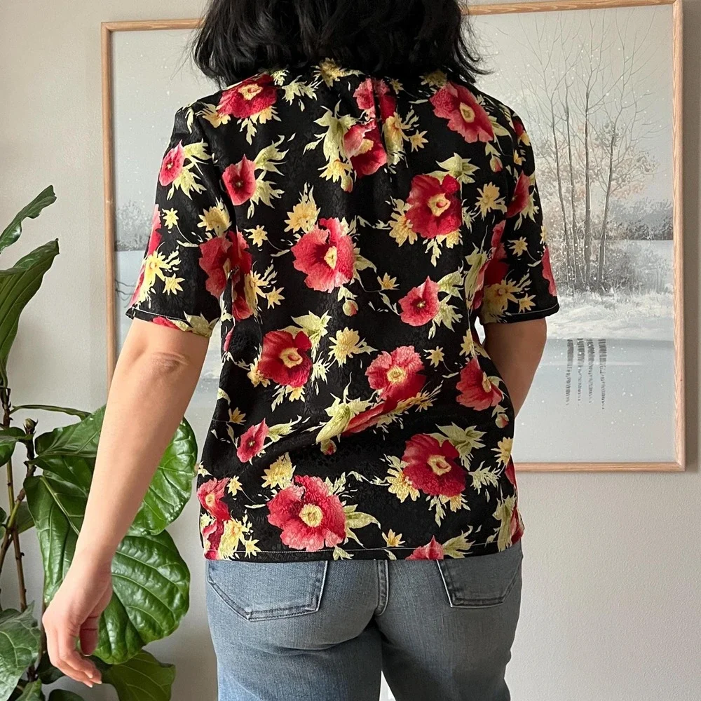 Handmade vintage floral